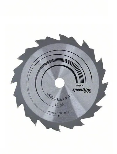 Piła Tarczowa H Speedline 160*2,4*16Z*12 BOSCH