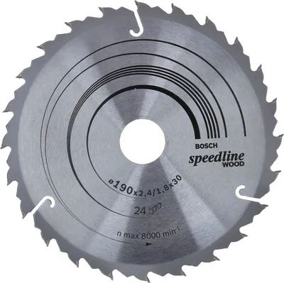 Piła Tarczowa H Speedline 190*2,6*30Z24 BOSCH