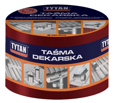 Taśma Uszczelniająca Dekarska 15CM*10MB Czerwony/Ceglasty TYTAN