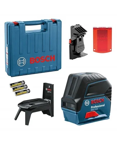 Laser Krzyżowy Gcl 2-15+RM1+UCHWYT BM3+WALIZKA BOSCH