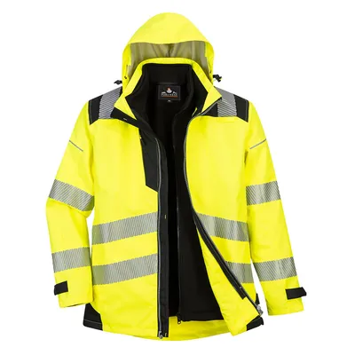 Kurtka Robocza 3w1 PW365YBR S PORTWEST - Żółta