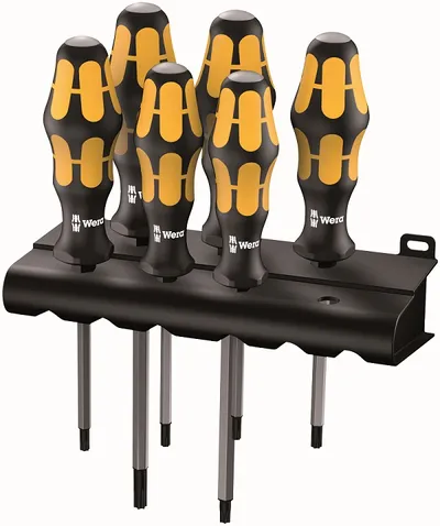 Zestaw Wkrętaków Kraftform Torx Do Podbijania 977/6 WERA