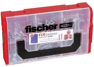 Fixtainer Kołki Duopower 200+WKRĘTY+DUOTEC FISCHER