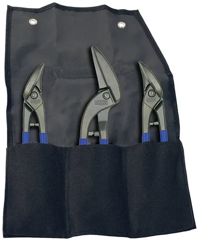 Zestaw Nożyc Do Blachy Erdi, 3 szt. Etui BESSEY