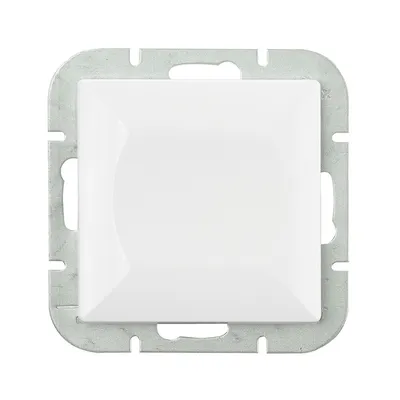 Perła Wyłącznik Instalacyjny Krzyżowy P/T 10A 250V ABEX - Biały