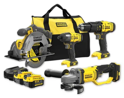 Zestaw SFMCD711+SFMCF800+SFMCG400+SFMCS500 V20 2*4.0A STANLEY