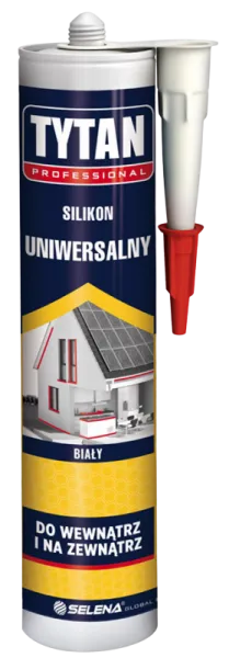 Silikon Uniwersalny TYTAN 280ml - Czarny