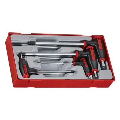 Zestaw Kluczy Trzpieniowych Sześciokątnyc Z Rękojeścią 7 szt. TENG TOOLS