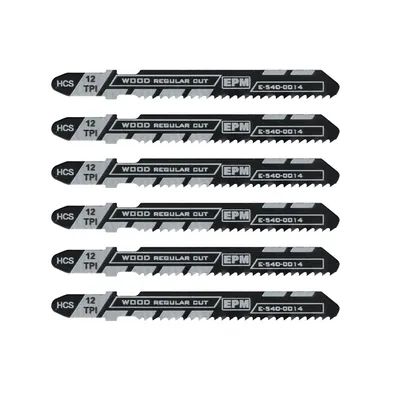 Brzeszczot Do Wyrzynarki 51mm 13TPI Drewno T119B 5 Sztuk EPM