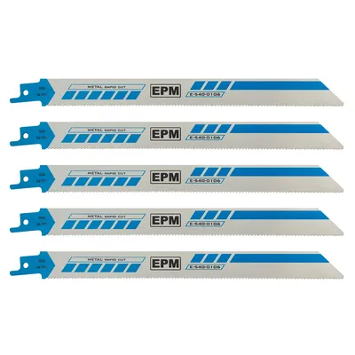 Brzeszczot Do Piły Szablastej 225mm 14TPI Metal S1122B 5 szt. EPM