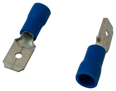 Końcówka Wsuwana Izolowana 1.5-2.5MM 0.8-6.35 10 Sztuk EPM