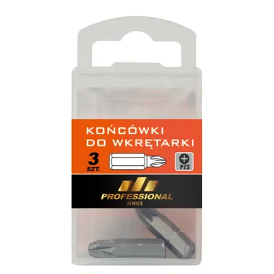 Grot, Bit, Końcówka Do Wkrętarki 25mm 3 szt. PZ3 EPM
