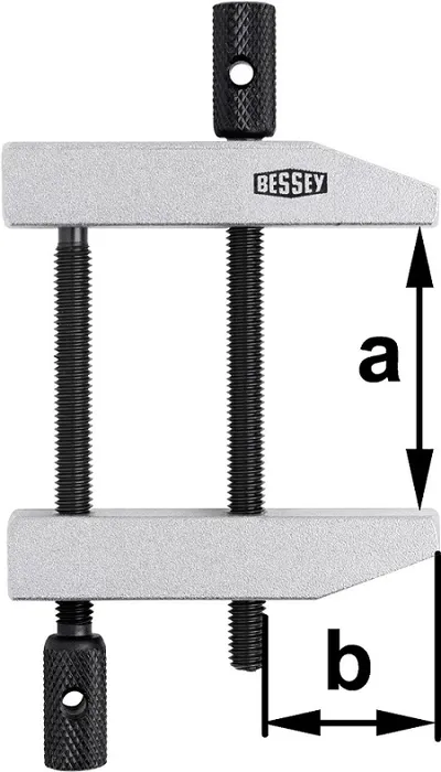 Ścisk Śrubowy Równoległy 36/19MM BESSEY