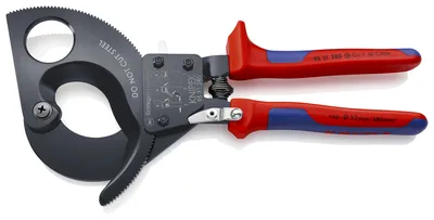 Nożyce Do Kabli 280mm, Mechanizm Zapadkowy KNIPEX