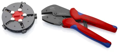 Szczypce Do Zagniatania Z Magazynkiem I 5 Matryc.multicrimp KNIPEX