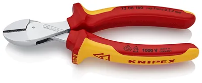 Szczypce Tnące Boczne X-Cut 160MM,WYSOKIE Przełożenie Dźwign KNIPEX
