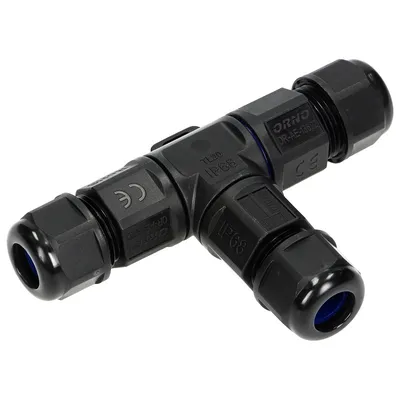 Konektor Kablowy Trójnik T IP68, MAX. 3X4MM2, 450V/25A ORNO