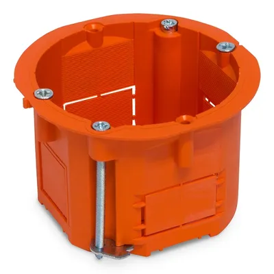 Puszka Instalacyjna 60x45 Płytka G/K VOLTEO - Pomarańczowa