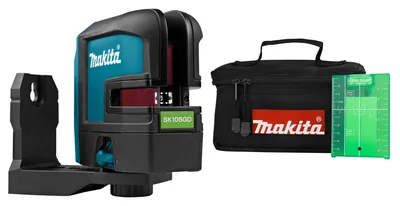 Laser Krzyżowy 10.8V 0*AH MAKITA - Zielony
