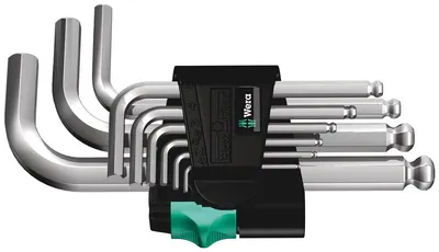 Zestaw Kluczy Imbusowy Hex-Plus Krótki Z Kulką 9 szt. WERA