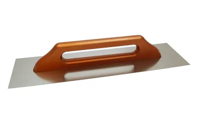 Paca Nierdzewna Rękojeść Drewniana 130*380MM Gładka EPM