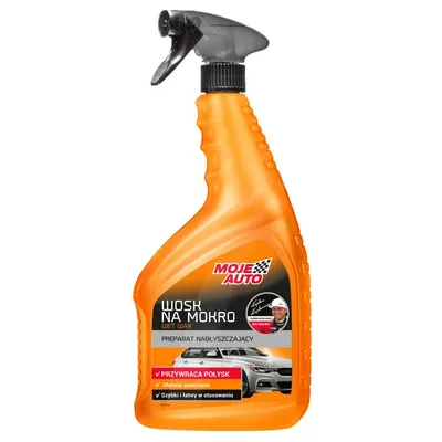 Wosk Nabłyszczający Do Stosowana Na Mokry Lakier 650ml MOJE AUTO