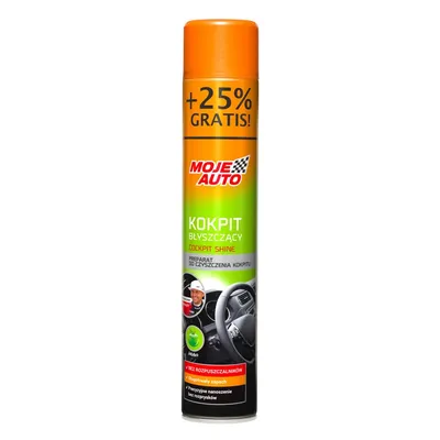 Kokpit Błyszczący Jabłko 600ml MOJE AUTO