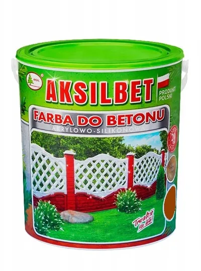 AKSILBET Farba Do Betonu Popielaty 2.5