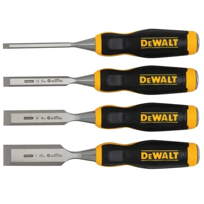 Dłuta Do Drewna Zestaw 4 szt. DEWALT