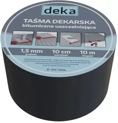 Taśma Uszczelniająca Dekarska Alubutyl 10CM*10MB Ceglasty