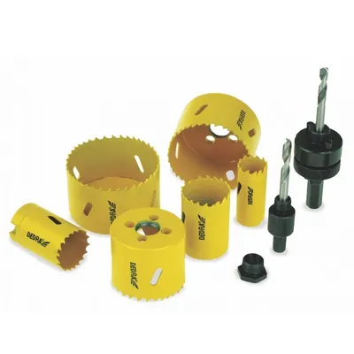 Zestaw Otwornic Bi-Metalowych 9 szt. DEDRA