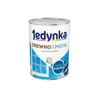 Emalia Alkidowa Do Drewna I Metalu 0,9l JEDYNKA - Niebieska