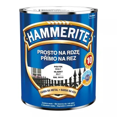 Emalia HAMMERITE Połysk 0,7l - Biały