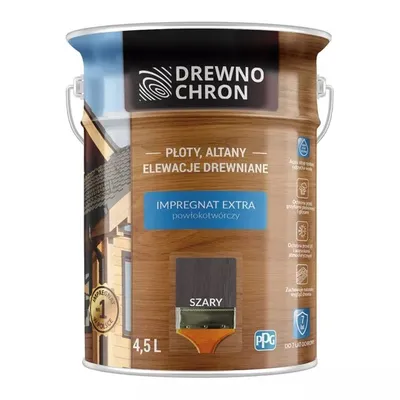 DREWNOCHRON Impregnat Powłokotwórczy 9 - Szary