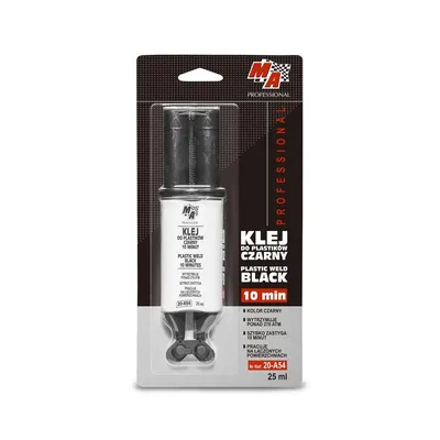 Klej Do Spawania Plastiku 10 Minut 25ml MA PROFESSIONAL - Czarny