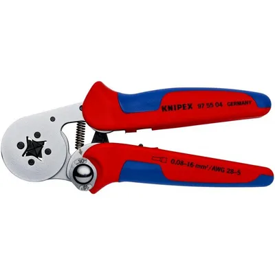 Samonastawne Szczypce Do Zagniatania Tulejek 180mm KNIPEX