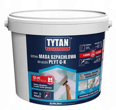 Masa Do Spoinowania Płyt G-K 5kg TYTAN - Biała