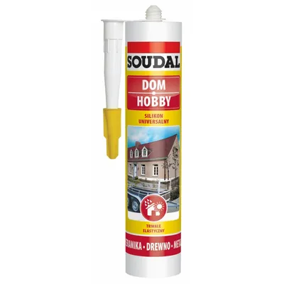 Silikon SOUDAL 280ml - Brązowy