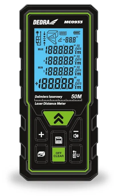 Dalmierz Laserowy 50m DEDRA