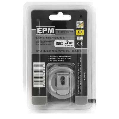 Miara Zwijana INOX 3M*16MM EPM