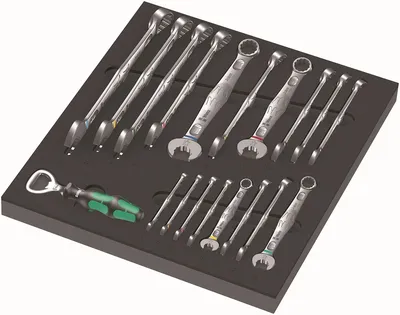 Wkładka Piankowa 6003 Joker, Set 1, 19 Cz. WERA