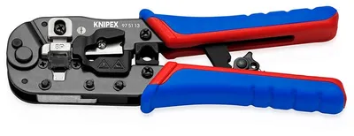 Szczypce Do Zagniatania Złączy Typu Western RJ45 KNIPEX