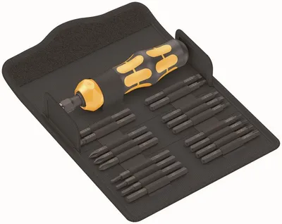Wkrętak Udarowy Kraftform Kompakt 900 Imperial, Set 1, 19 Cz. WERA