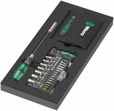 Wkładka Piankowa Kraftform Kompakt I Tool-Check Plus, 57 Cz. WERA