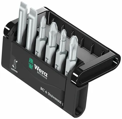 Zestaw Bit-Check 6 Universal 1, 6 Cz. WERA