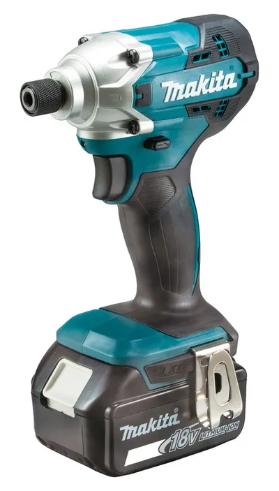 Zakrętarka Udarowa Akumulatorowa 1/4'' 155NM 18V 2*5.0AH MAKITA