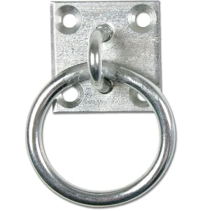 Uchwyt Z Kółkiem 50*50MM Ucho 8mm 5*35MM