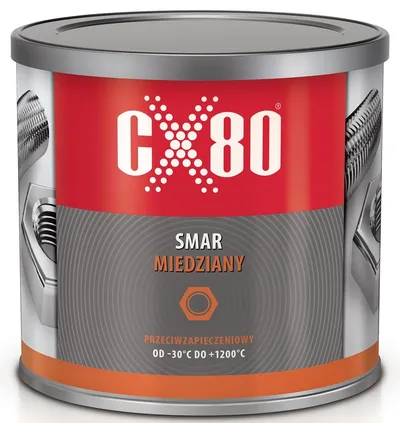 Smar Przeciwzapieczeniowy 500g CX-80 - Miedziany