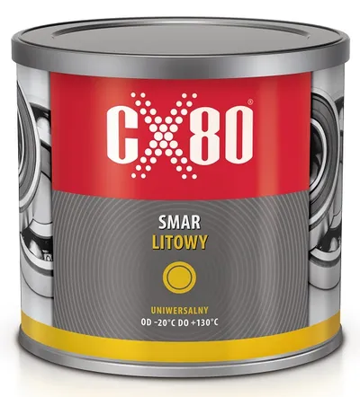 Smar Litowy Uniwersalny 500g CX-80