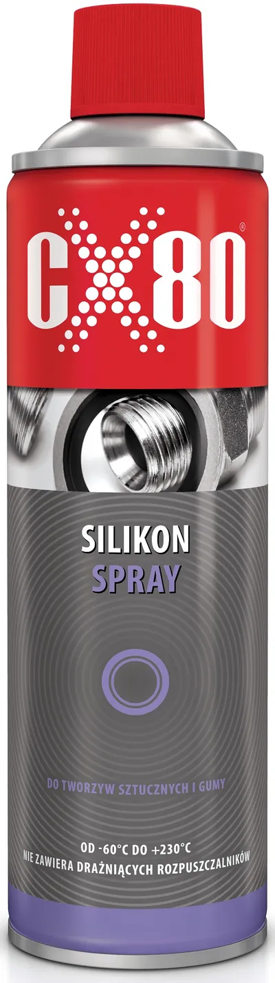Silikon Do Tworzyw Sztucznych I Gumy Bezbarwny Nsf H1 500ml CX-80
